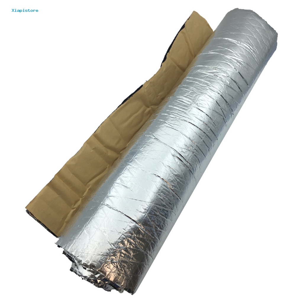 [Xiapistore] Thảm Cách Âm Tự Dính Hấp Thụ Sốc Màu Bạc Cho Xe Hơi