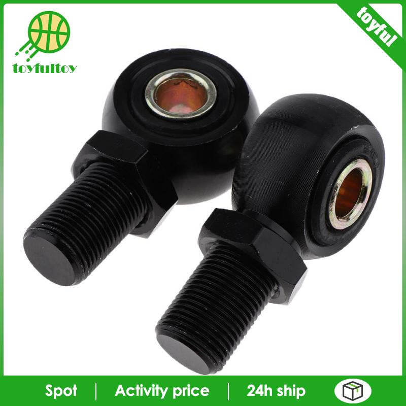 Set 2 Mắt Tròn Giảm Xóc 10mm Màu Đen Chuyên Dụng Cho Xe Mô Tô