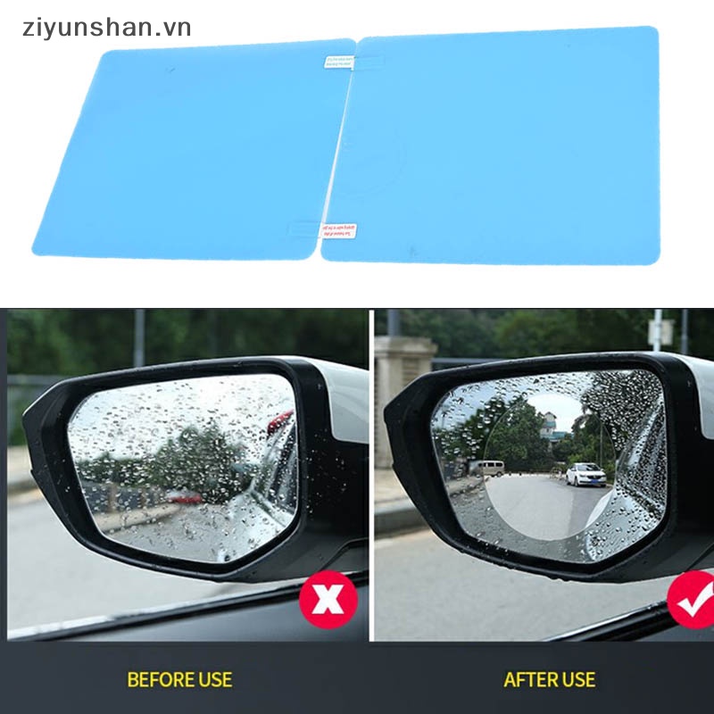 Miếng Dán Kính Chiếu Hậu Chống Sương Mù Chống Nước Cho Xe Hơi