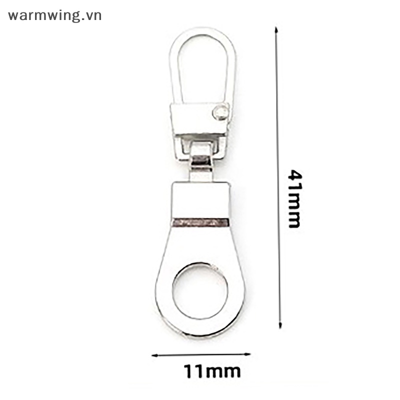 Bộ 5 Cái Khóa Kéo Kim Loại Thay Thế Cho Ba Lô Có Thể Tháo Rời