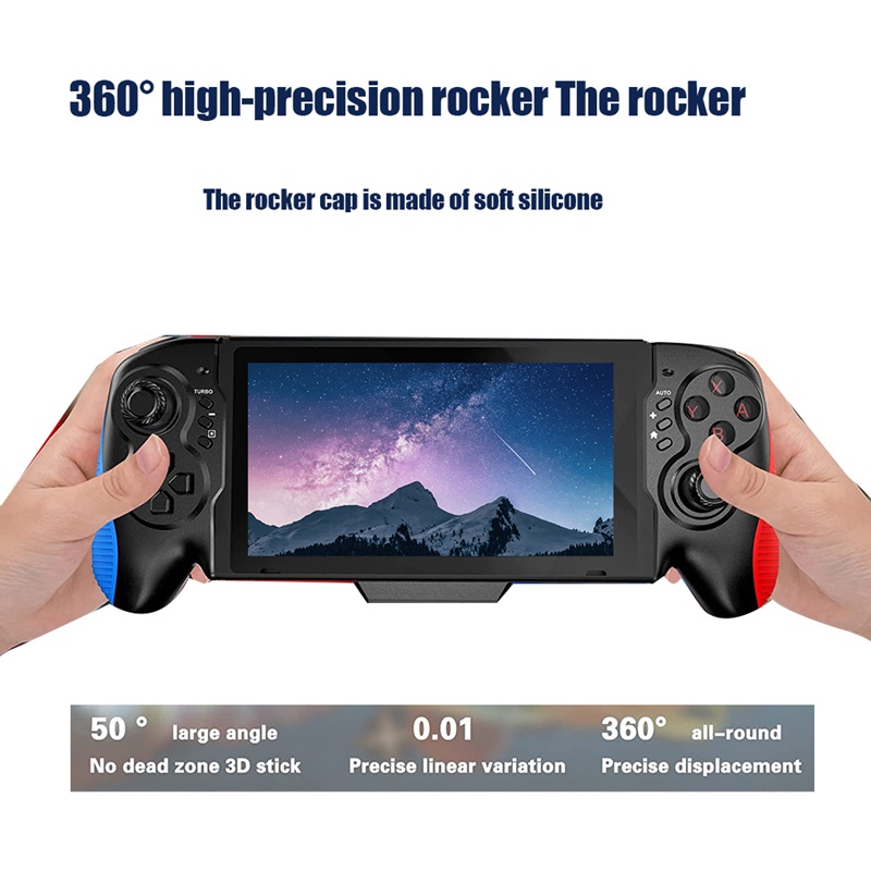 Tay Cầm Điều Khiển Chơi Game Nintendo Switch / OLED, Thiết Kế Tiện Dụng Với 6 Trục Gyro Động Cơ Rung Kép