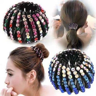 Kẹp Tóc Đính Đá Lấp Lánh Thời Trang Cho Nữ