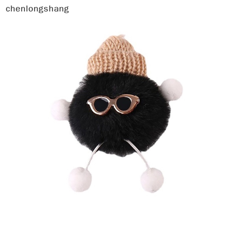 Chenlongshang Móc Khóa Búp Bê Hoạt Hình Nhồi Bông Nhiều Màu Sắc Sáng Tạo Có Móc Khóa Kim Loại Dành Cho Nữ