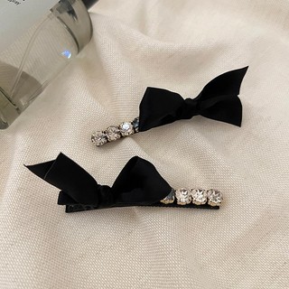 Kẹp tóc nơ đính đá 1 cái