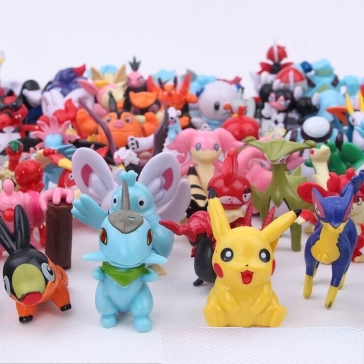 Bộ Siêu Tập Mô hình Pokemon đáng yêu cho bé trai và gái vừa chơi vừa để trang trí