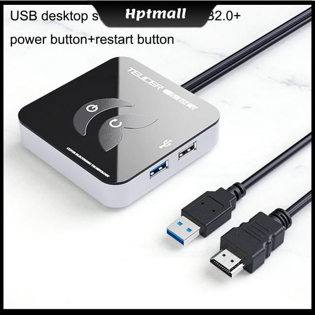 Công Tắc Nguồn Nút Bật / Tắt Kèm Dây Cáp 113cm / 117cm Chuyên Dụng Cho Máy Tính