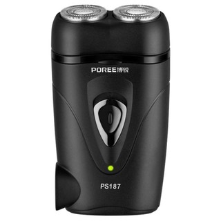 Máy cạo râu sạc điện 2 lưỡi poree ps187 may cao rau bảo hành 1 năm