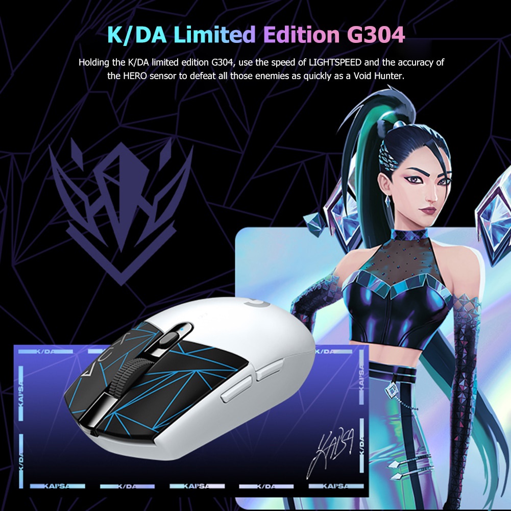 Chuột không dây g304 kda 6 nút có thể lập trình 12000dpi e-sports collection edition chuột chơi game