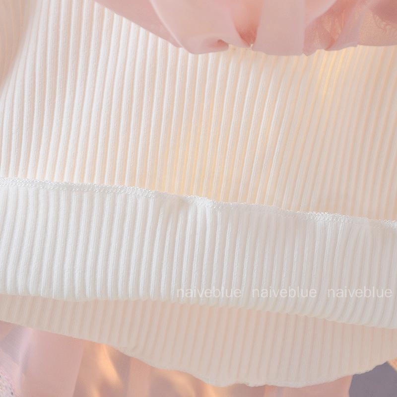 Đầm Chiffon Tay Ngắn Thời Trang Mùa Hè Xinh Xắn Cho Bé Gái