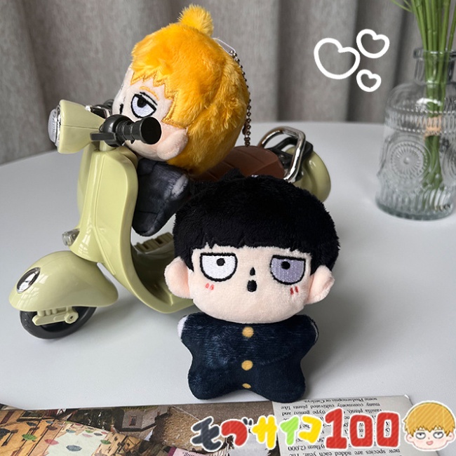 Thú Nhồi Bông Eula Mob Psycho 100 Kageyama Shigeo Reigen Arataka Trang Trí Móc Khóa
