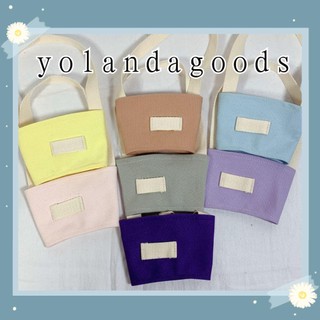 Túi Vải Canvas Đựng Ly Nước Cách Nhiệt Có Tay Cầm Thân Thiện Với Môi Trường Có Thể Tái Sử Dụng