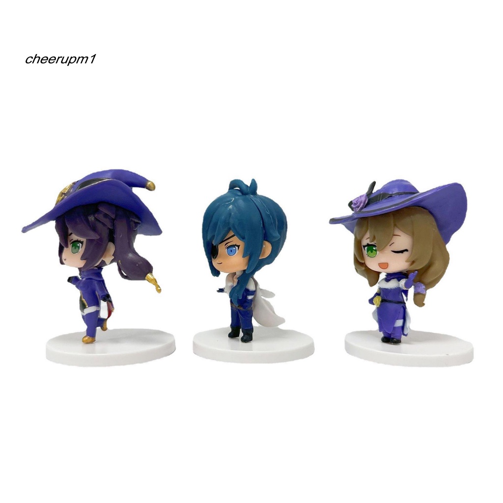 Set 6 Mô Hình Nhân Vật Phim Hoạt Hình Anime Dễ Thương