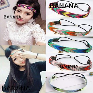 Băng đô cài tóc phong cách bohemian cổ điển banana1 2022