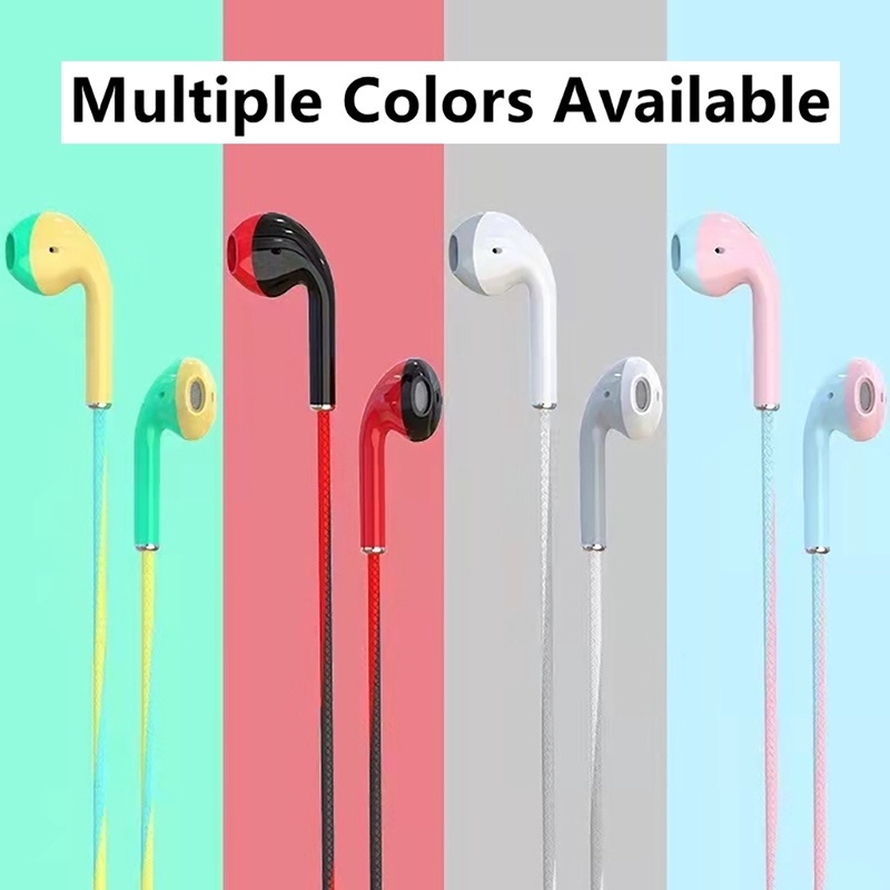 Tai Nghe Nhét Tai Jack 3.5mm Có Micro Chuyên Dụng Cho Điện Thoại Máy Tính