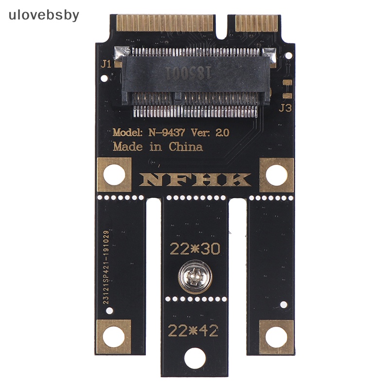 Card wifi bluetooth Không Dây ulovebsby m.2 NGFF Sang mini pci-e  Cho m.2 W VN
