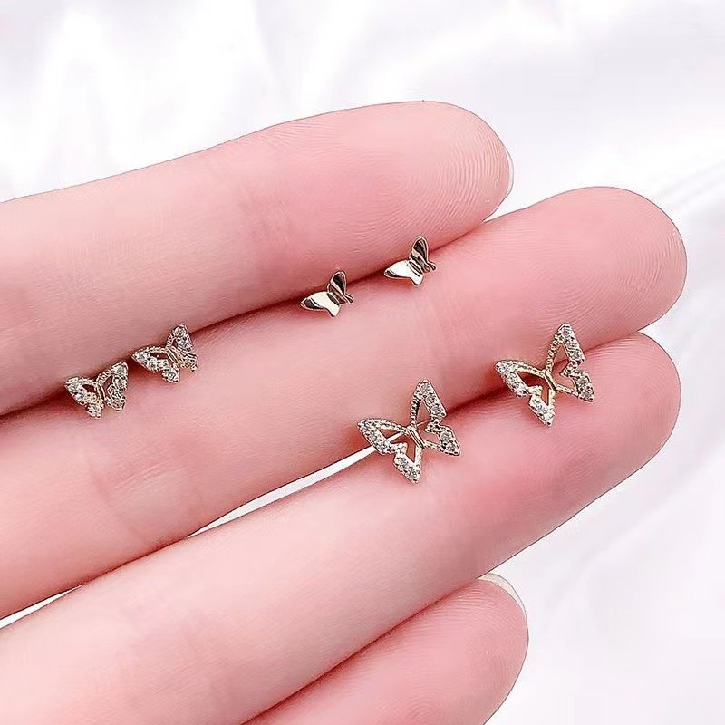 Set 6 Khuyên Tai Nữ Thời Trang Đơn Giản