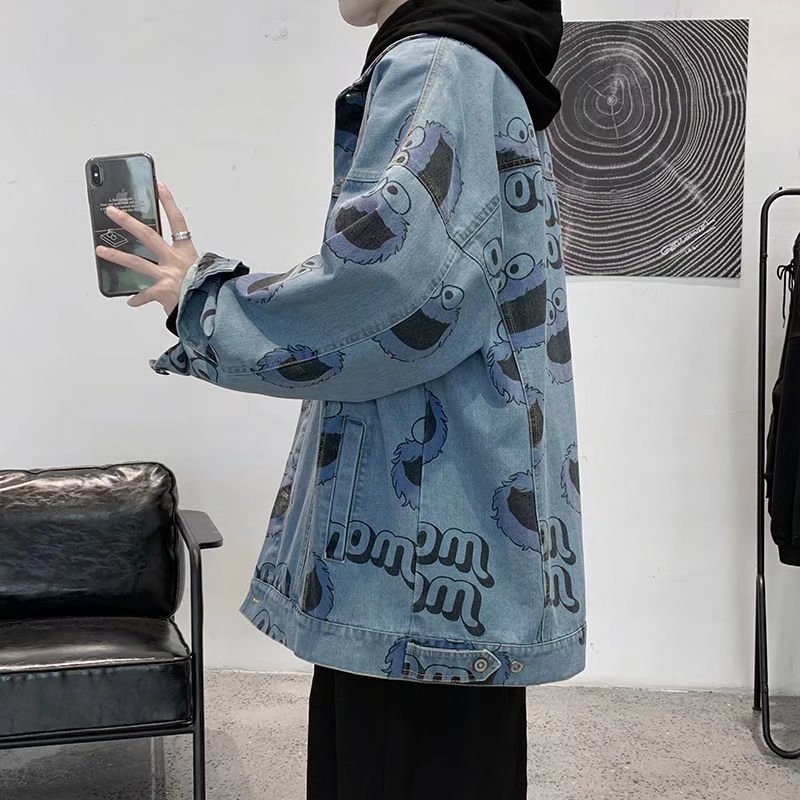 Áo Khoác Jean Phong Cách Hàn Quốc Thời Trang Cho Nam