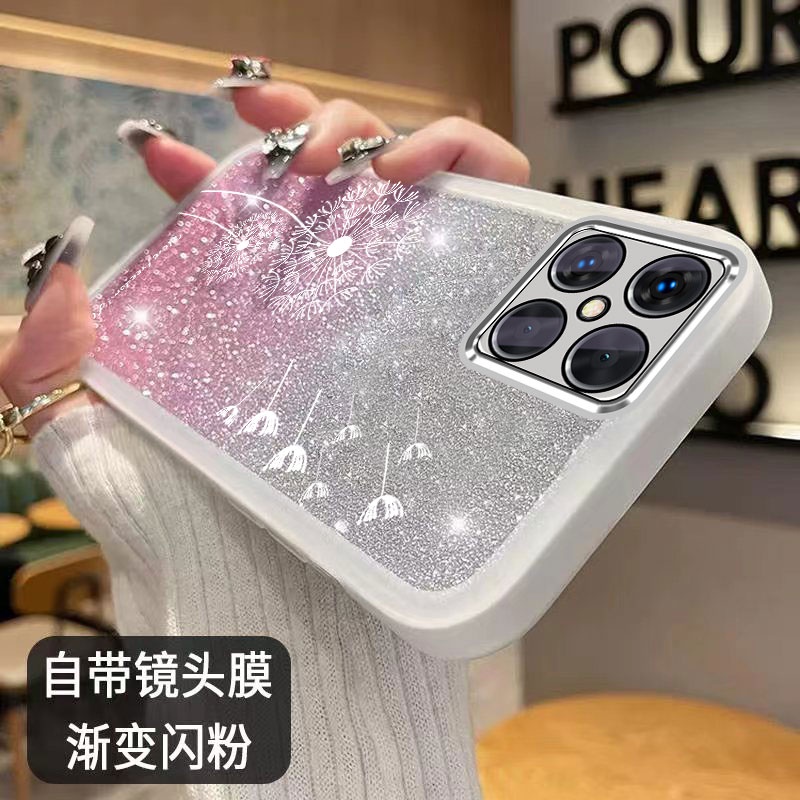 Ốp Điện Thoại TPU Mềm Hình Hoa Bồ Công Anh Cho Honor X6 Honor X6S Honor X8 5G Honor X7 Honor X8 4G Honor X9 Honor X7A Honor X8A X5