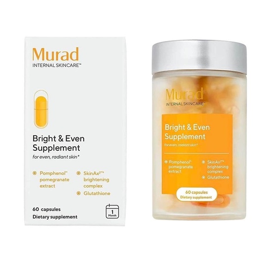 Viên uống chống nắng Murad Bright & Even Supplement 60v