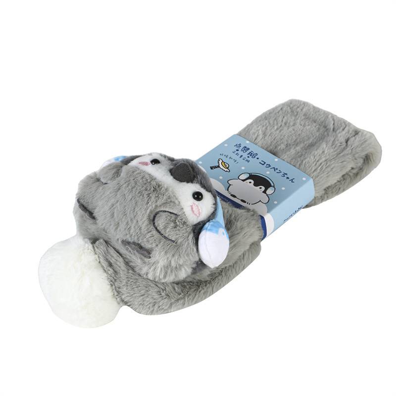 Khăn Choàng Cổ Mềm Mại Ấm Áp Hình Búp Bê Koupen-Chan 3 Dễ Thương Làm Quà Tặng Mùa Đông Cho Bé Gái