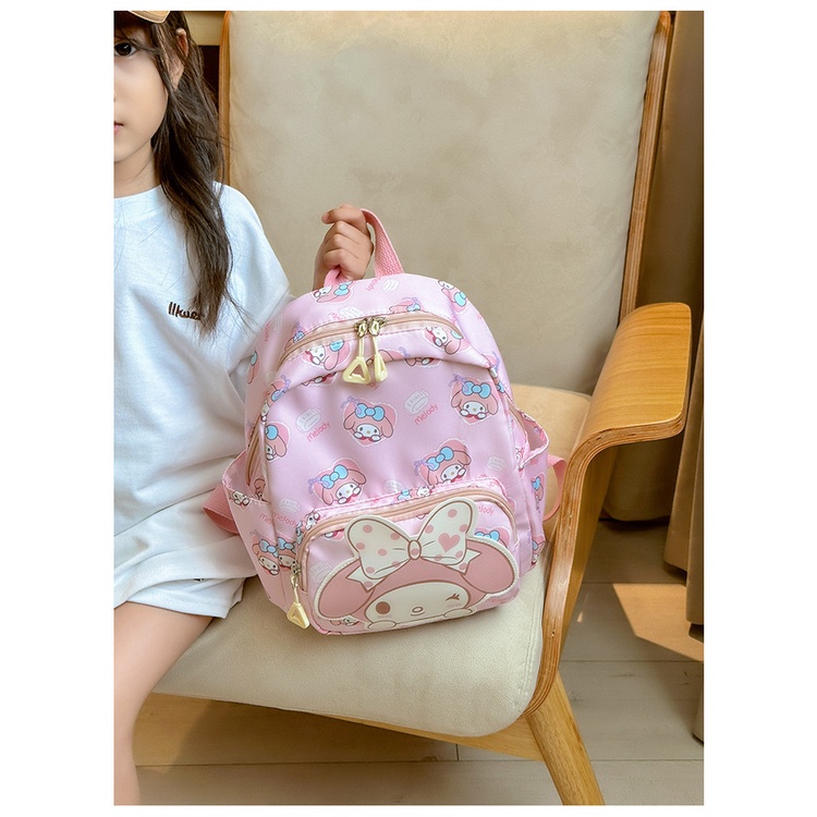 Balo Đi Học Vải Oxford Họa Tiết Hoạt Hình Dễ Thương Cho Trẻ Mẫu Giáo