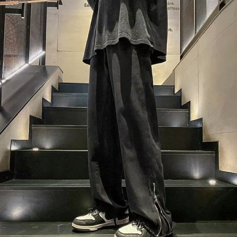 Quần jeans Dài Ống Loe Thời Trang Dành Cho Nam