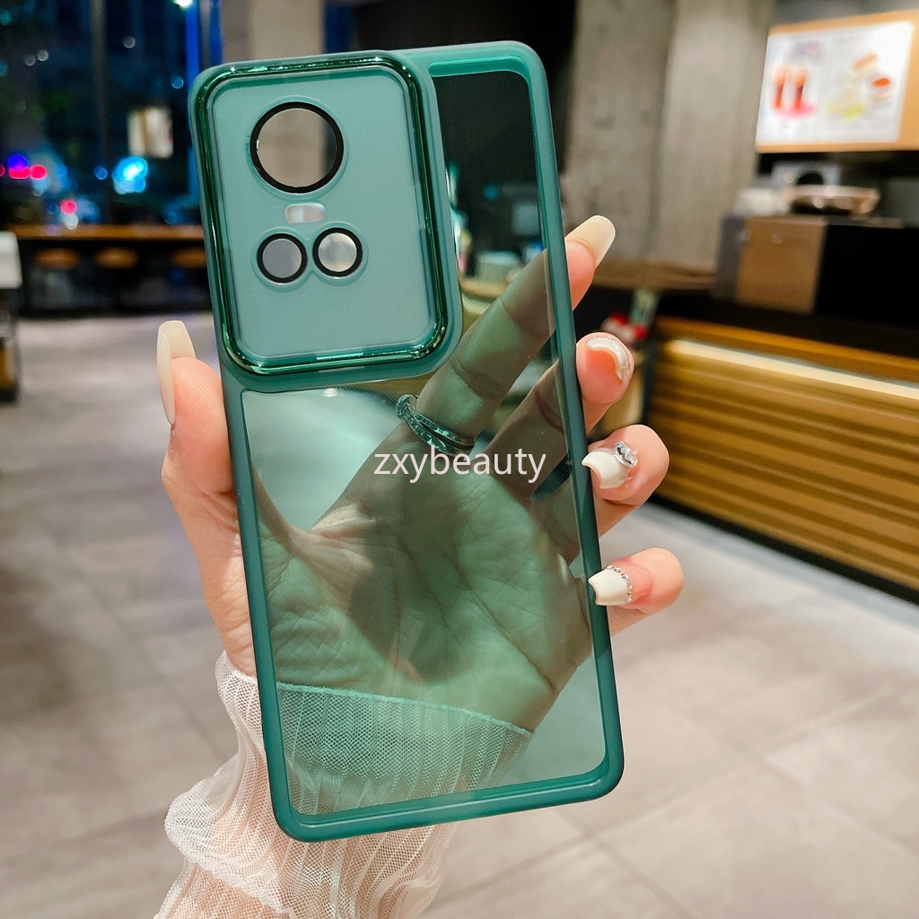 Ốp Điện Thoại Silicon Dẻo Vuông Mạ Màu OPPO Reno 10 Pro Plus 5G 2023 Reno10 Reno10Pro 10Pro 10ProPlus 10Pro +