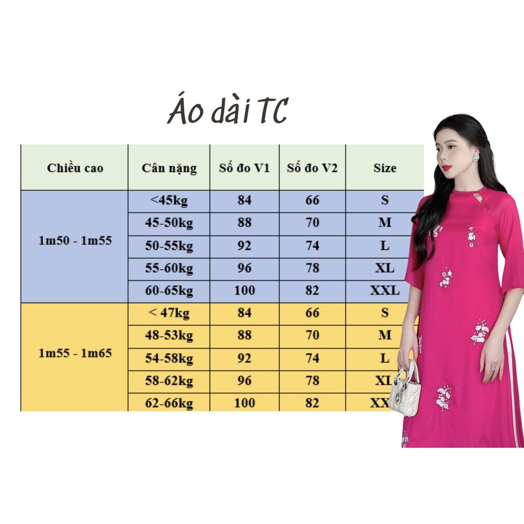 🔥MIỄN SHIP🔥  Áo dài cách tân cổ tròn đính kết hoa chất liệu organza cao cấp -  Xưởng Áo Dài Cách Tân - AD53