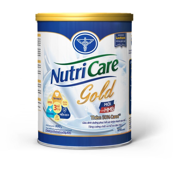 Sữa Bột Nutricare Gold lon 850g.