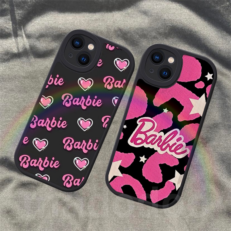Cute Princess Barbie Series Cartoon Soft Casing Realme C53 C55 C35 C31 C30 C30S C21 C17 C15 C12 C25 C25S C21Y C25Y C20 C11 2021 Narzo 20 30A 8 7 7I 6 6S 5i 5s 5 2 Pro C1 U1 X XT ins Oval Pink compassion Fine Hole Phone Case XPN 75