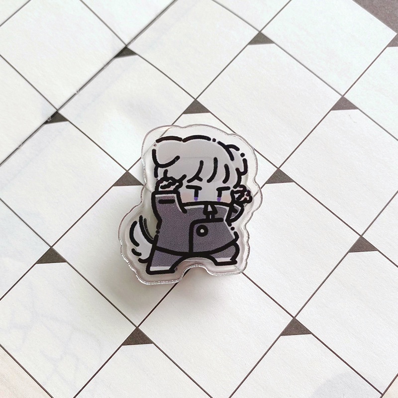 Bìa Đựng Tài Liệu Bằng Nhựa Acrylic Hai Mặt Họa Tiết Hoạt Hình Anime 24H