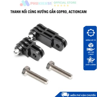 Khớp nối cùng hướng nâng chiều cao, góc quay cho Actioncam, GoPro