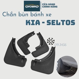 Bộ 4 chắn bùn nhựa dẻo xe kia seltos 2020- 2023 + kèm ốc vít lắp vừa form xe, lắp đặt dễ dàng