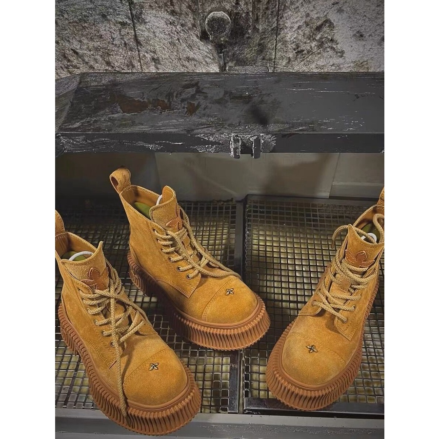 Đôi Bốt Martin Đế Dày Thời Trang Mùa Hè Cho Nữ