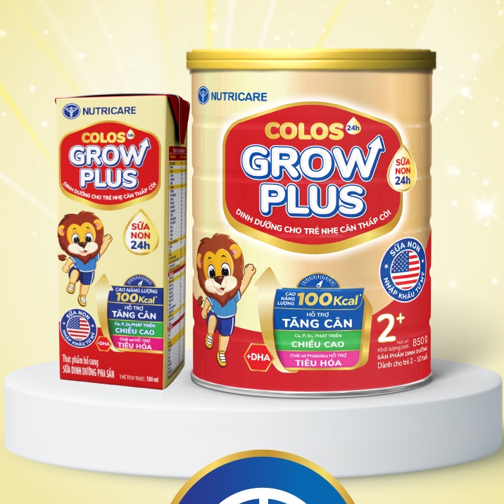 Sữa ColosGrow Plus 1+ lon  Chính hãng