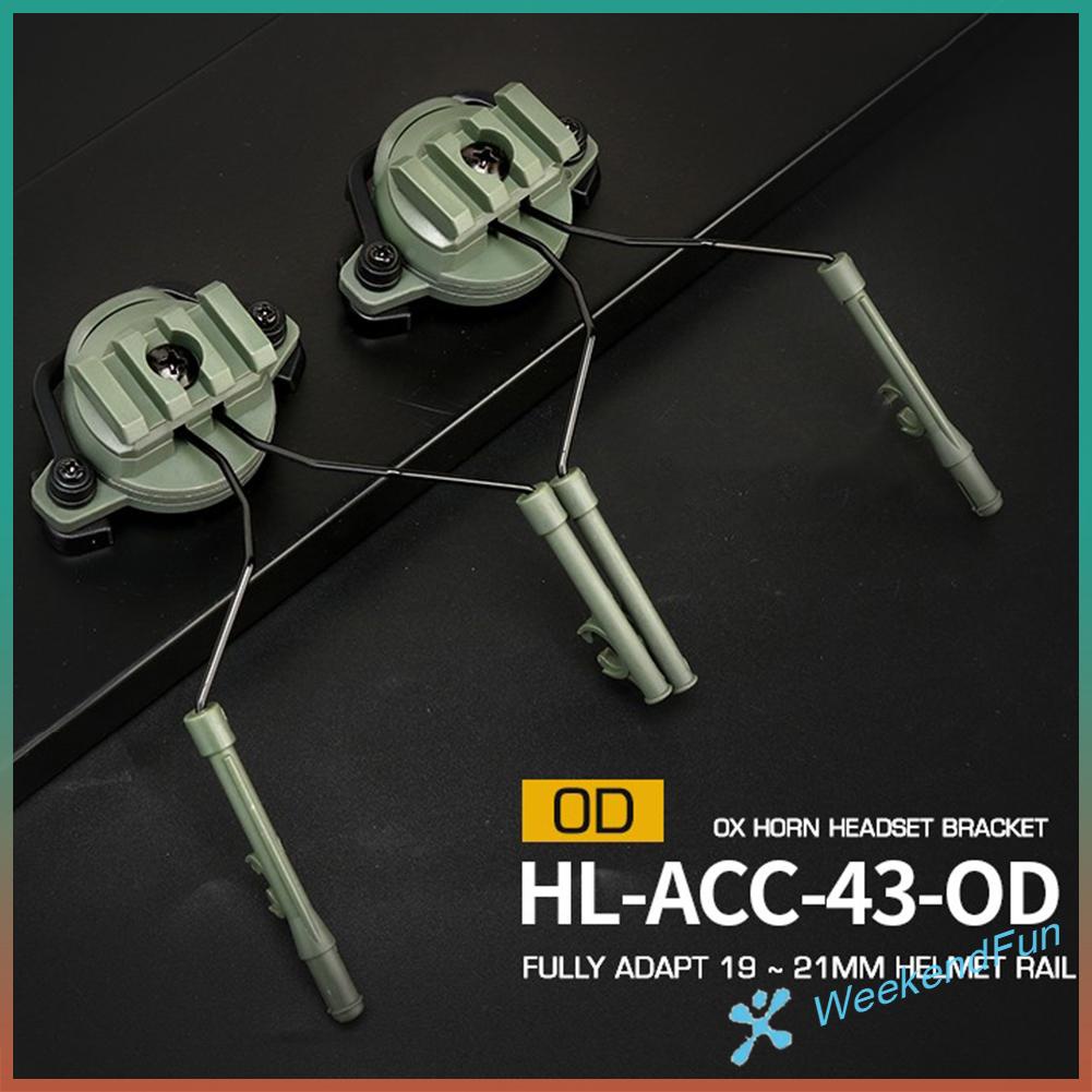 Thảm Lót Sàn Thiết Kế Dễ Thương Chuyên Dùng★ Tactical fast rail mounts tai nghe rail adapter giá đỡ tai nghe bộ chụp mũ bảo hiểm xoay 360 mũ bảo hiểm đường sắt giá đỡ treo