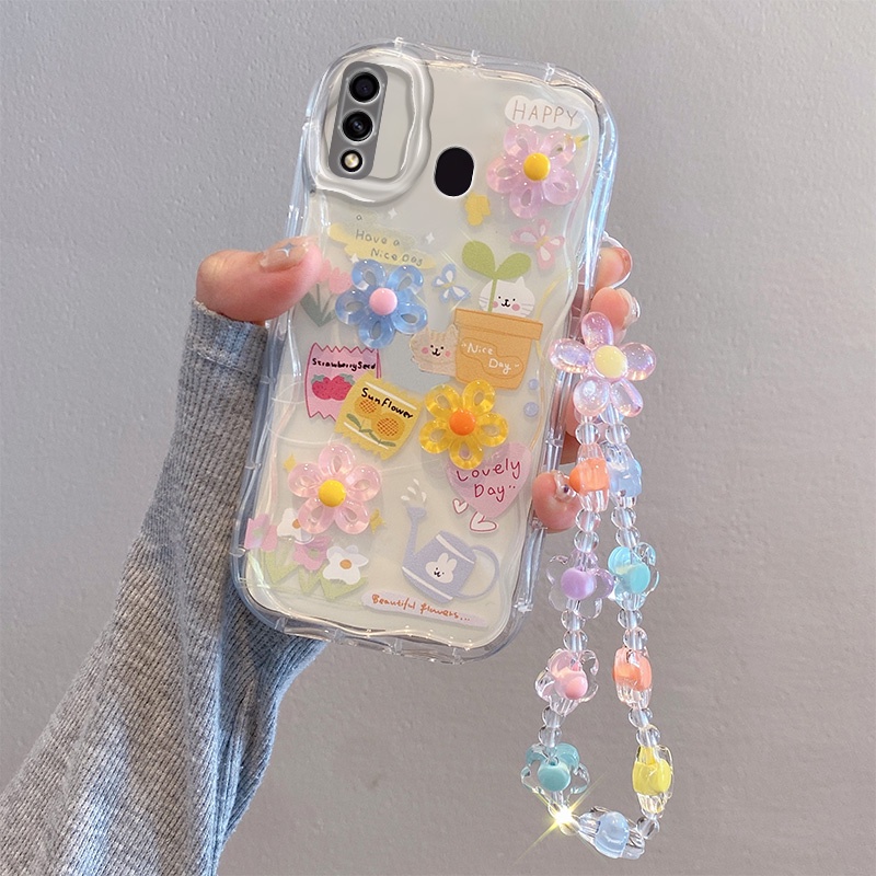 Ôp Điện Thoại Dẻo Họa Tiết Hoạt Hình Kèm Búp Bê Dễ Thương Cho samsung a30 a20 a205 a305 m10s a52s a50s a30s a54 a34