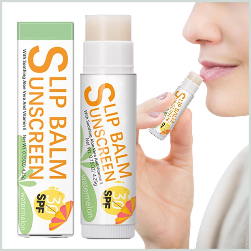 Kem Chống Nắng SPF 30 Dưỡng Ẩm Bảo Vệ Môi Mềm Mịn