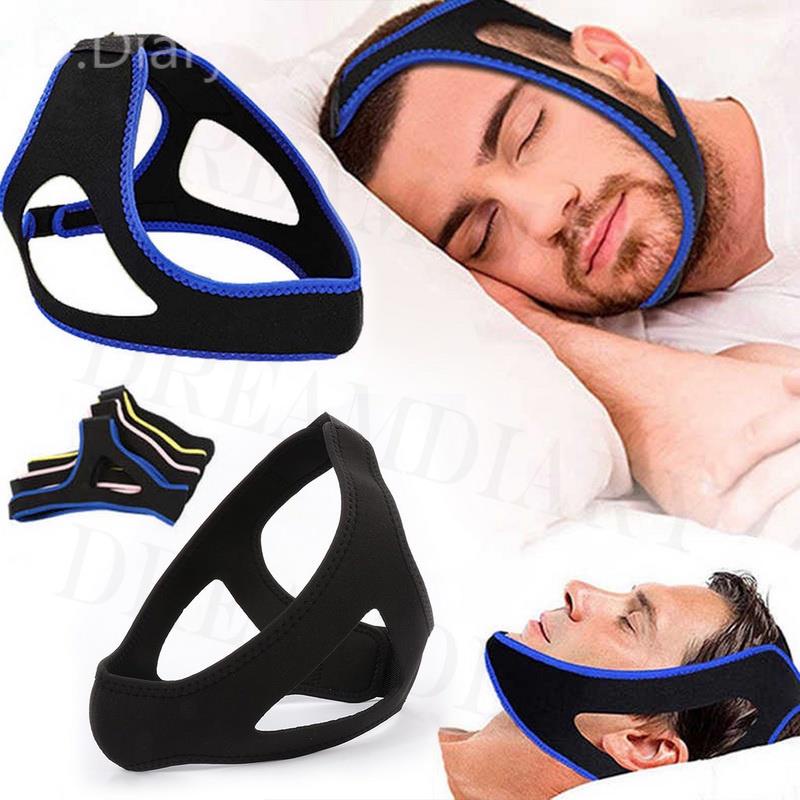 Đai chống ngáy dây đeo cằm hình tam giác quà tặng bảo vệ miệng trẻ em người lớn cho phụ nữ đàn ông hơi thở tốt hơn sức khỏe ngáy nút băng quấn ngủ hỗ trợ giấc mơ