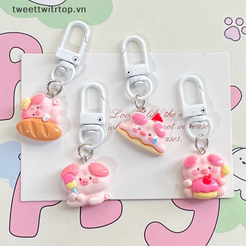 Trtop Móc Khóa Hình Chú Heo Đáng Yêu Trang Trí Ba Lô / Xe Hơi vn