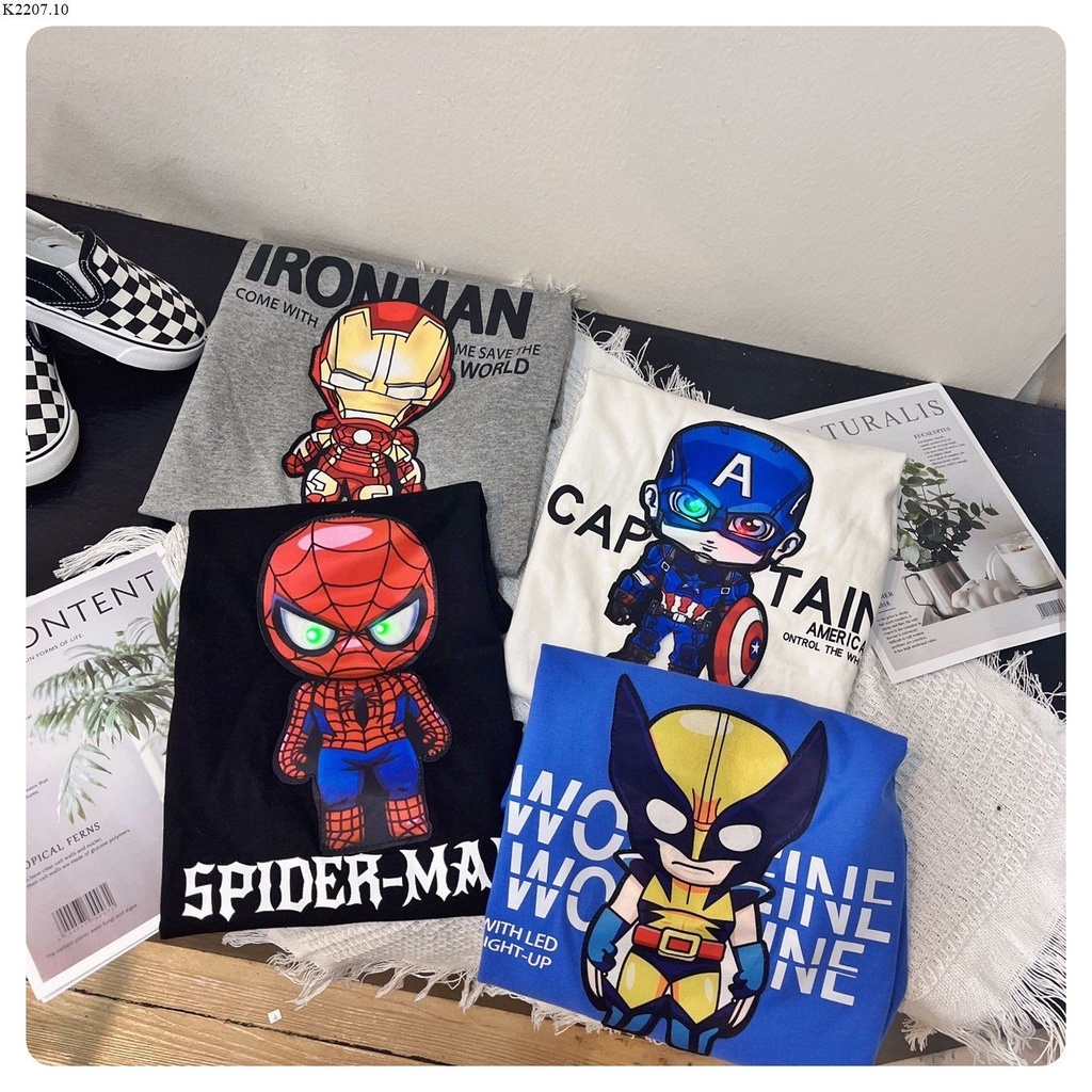 Áo siêu nhân phát sáng cho bé