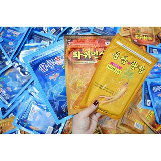 ☘️☘️[ Túi 20 miếng] Cao Dán Hồng Sâm Hàn Quốc