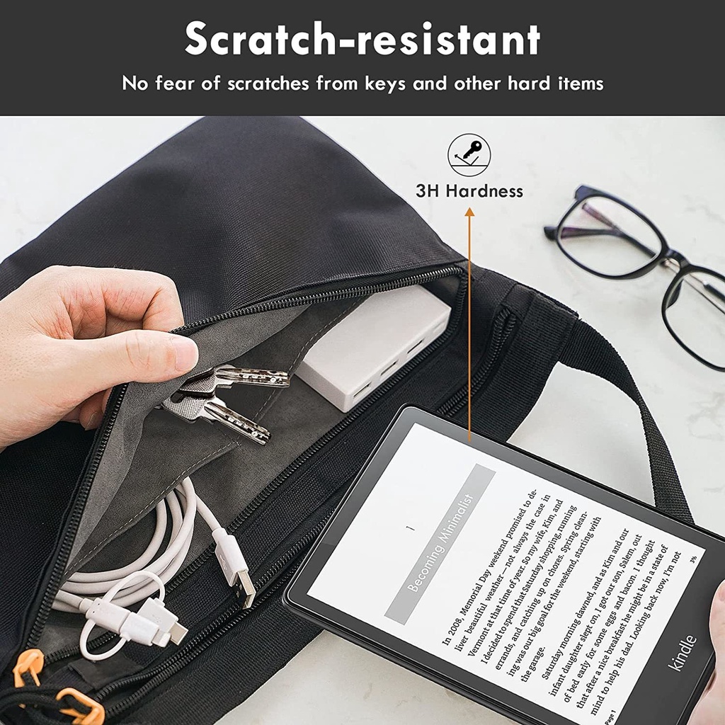 2 cái cho kindle paperwhite thế hệ thứ 11 2021 bảo vệ màn hình pet bảo vệ phim trong suốt cho 6,8 inch kindle paperwhite