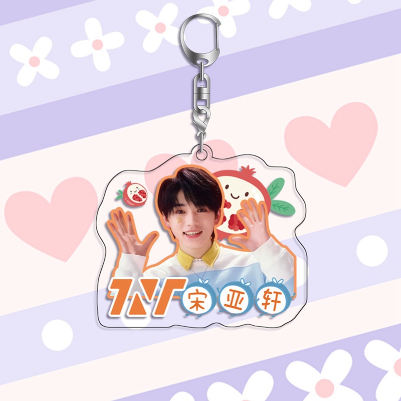 Kuhong tnt times youth league xung quanh hd in acrylic keychain quà tặng