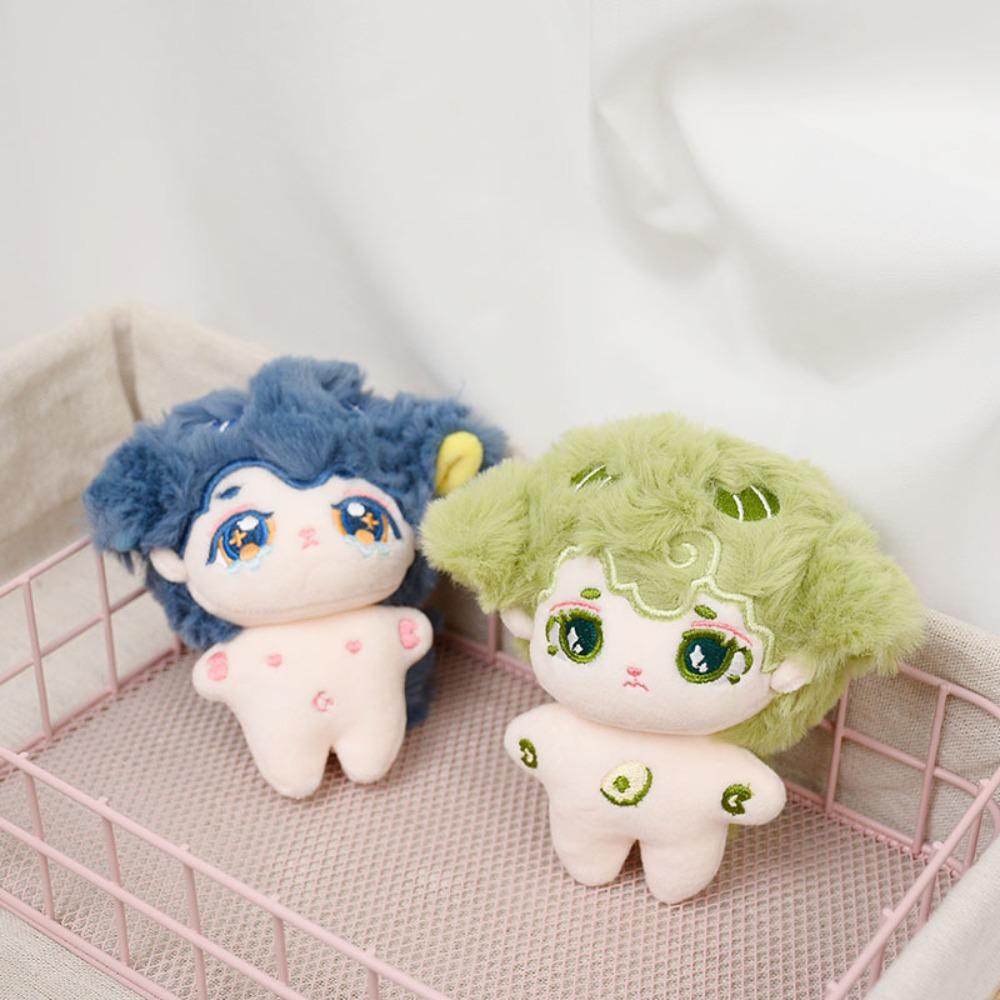Shanhai Búp Bê Nhồi Bông cotton Mềm Mại 12cm Kèm Móc Khóa Hình Ngôi Sao Đáng Yêu