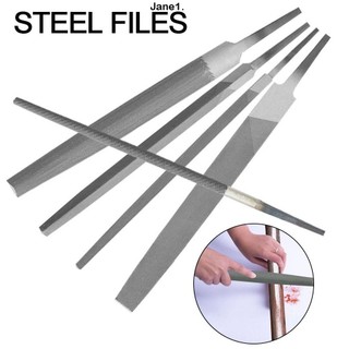 Dũa thép janry, dũa cưa răng giữa 6/8 inch, mài mòn-chống mài thẳng mài mài mài nhựa