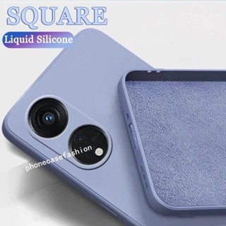 Ốp Điện Thoại Mềm Cho oppo A60 A18 A38 A58 A98 A78 4G 5G 2024 Vỏ Điện Thoại Silicon Lỏng Vuông Chống Sốc Dễ Thương Vỏ Bảo Vệ
