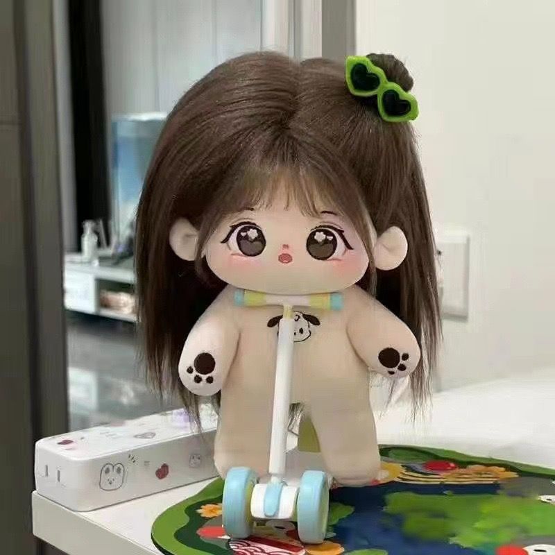 Búp Bê Em Bé Mặc Váy Cotton 20cm Siêu Dễ Thương Làm Quà Tặng Cho Bạn Gái