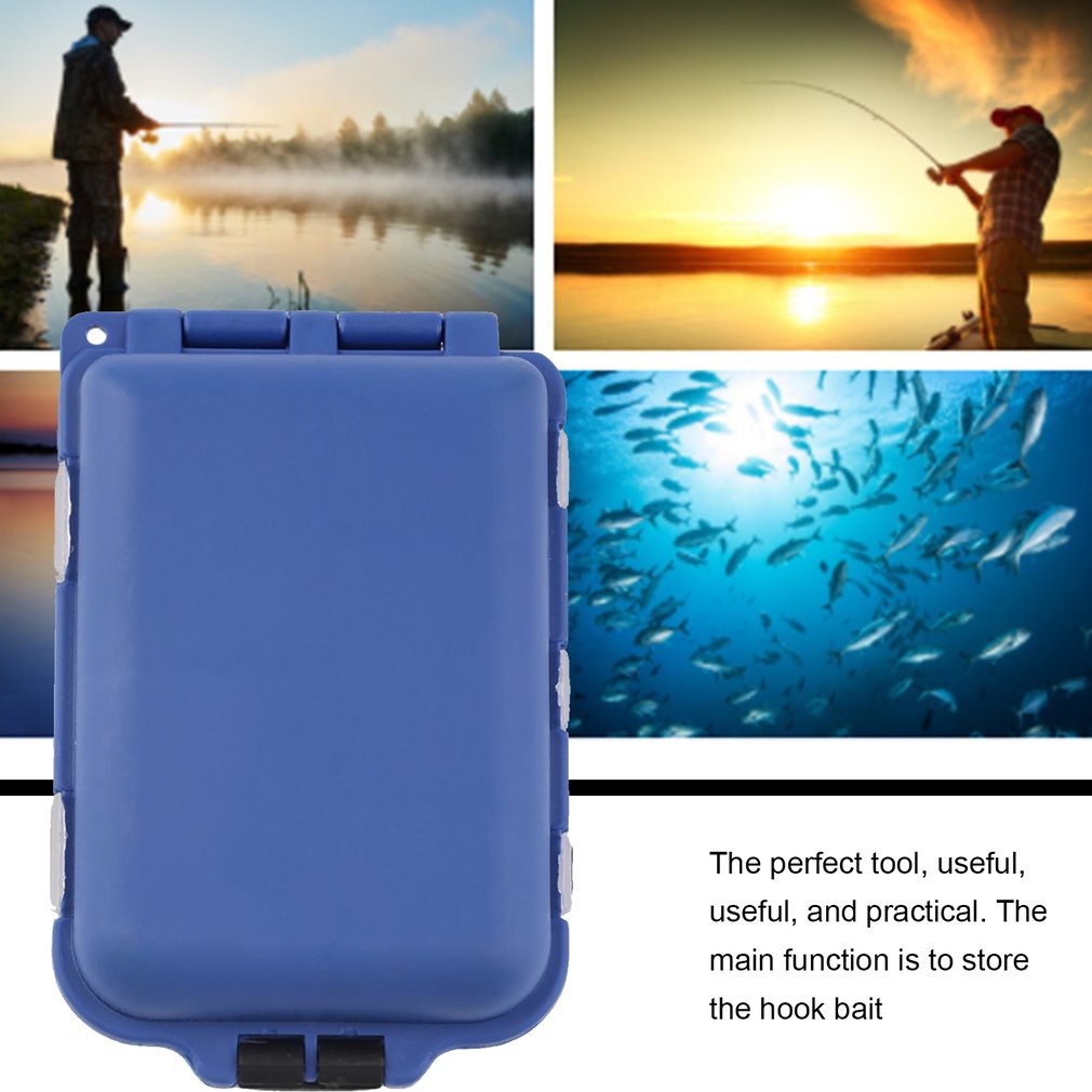Fishing Tackle Accessory Storage Box Compartments Visible Fishing Lure Box