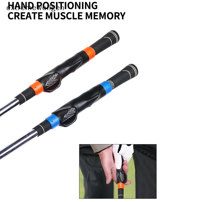 Golf grip trainer phần đính kèm golf swing trainer ngoài trời cho người mới bắt đầu căn chỉnh cử chỉ hỗ trợ đào tạo chính xác grip aid llf